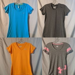 4 Under Armour shirts